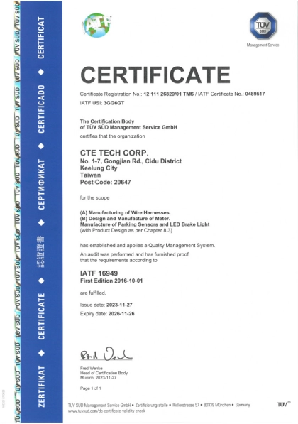 Global certification