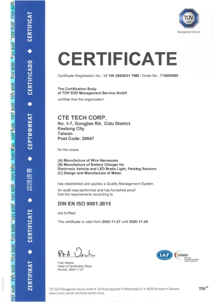 Global certification