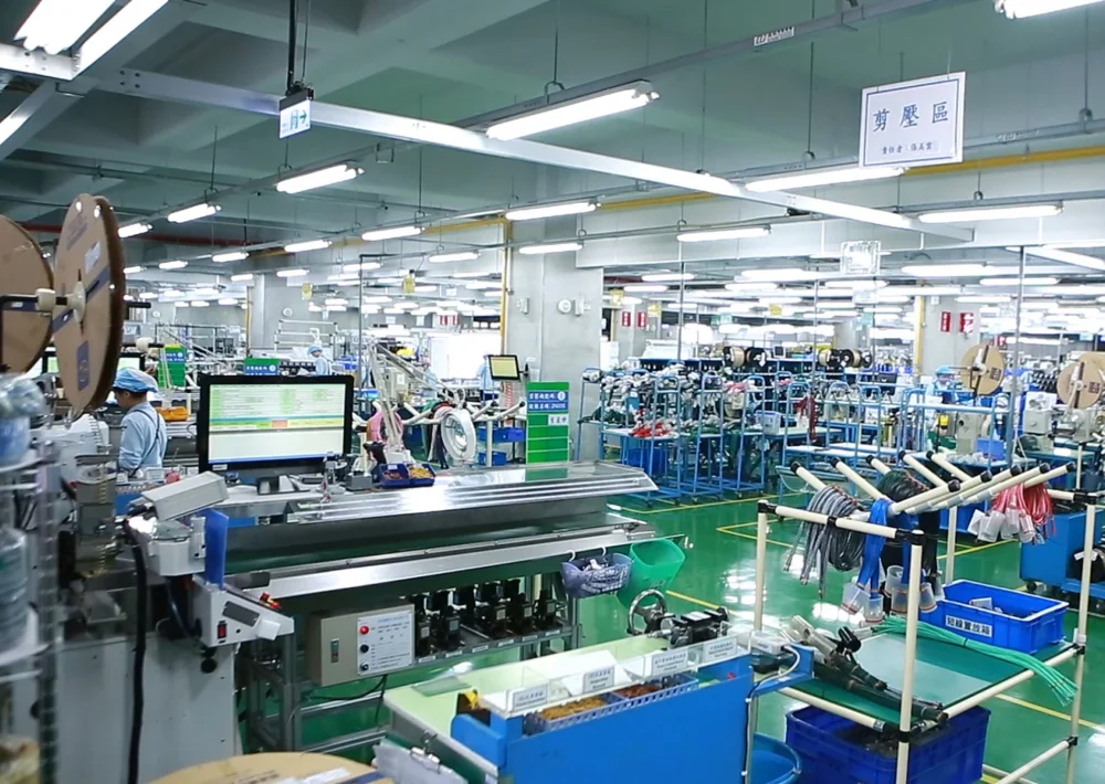 中國端子工業4.0積極準備，智能工廠、自動化生產持續進化